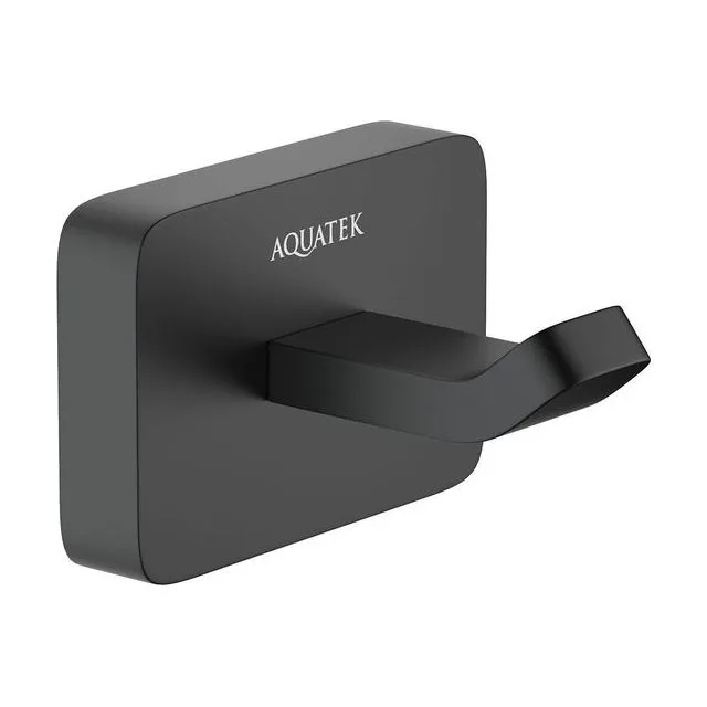 Крючок AQUATEK, матовый черный AQ4301MB ЛИБРА