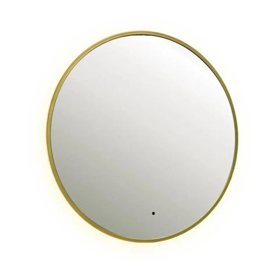 Зеркало Silver Mirrors Roland-TX 80 с Led-подсветкой инфракрасный выключатель золото брашированное