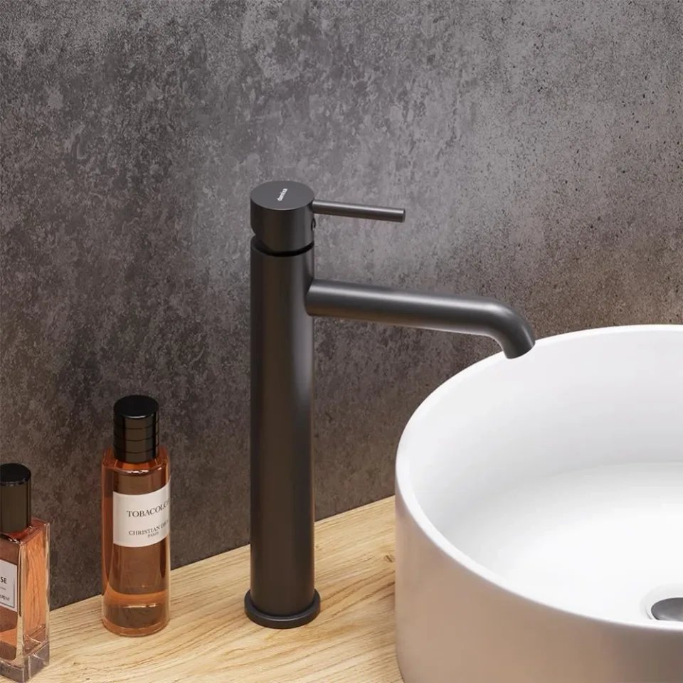 Смеситель Damixa Scandinavian Pure 360250300 для раковины черный матовый