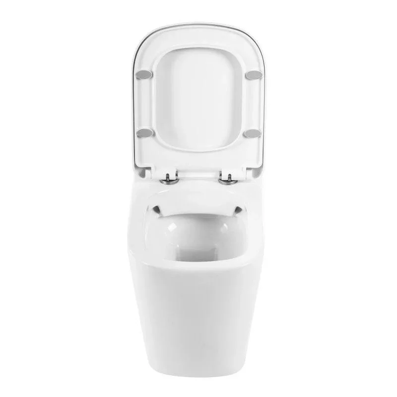 Приставной унитаз BelBagno Албано (Albano) BB120CBR 36,5*51,5 безободковый