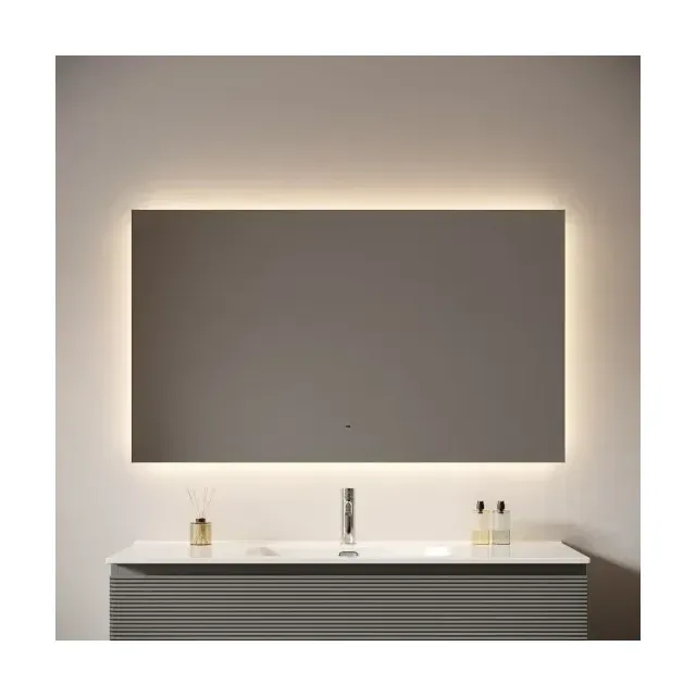 Зеркало Sancos Поле 2.0 (Square 2.0) SQ2.1200 120х70 подвесное с подсветкой