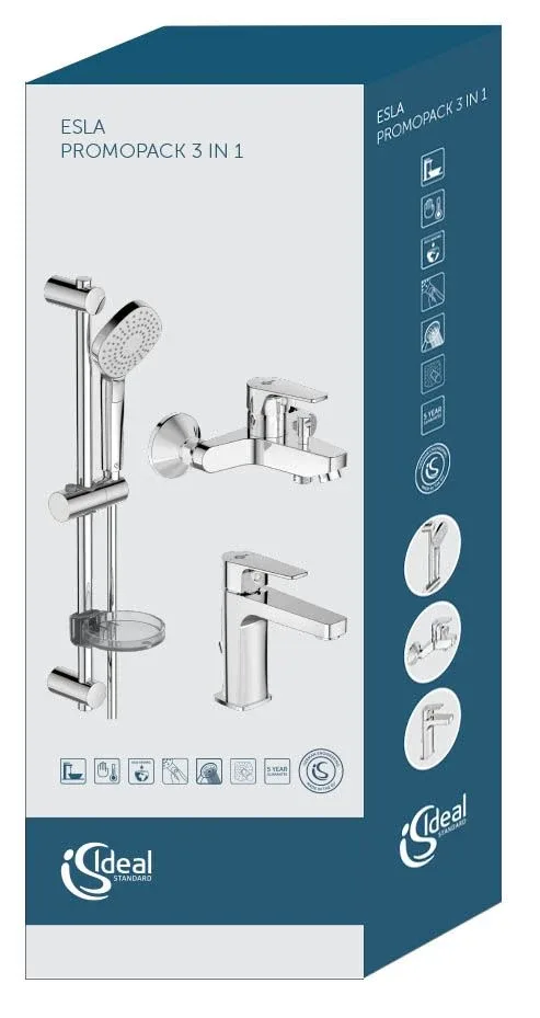 Промо-комплект Ideal Standard Esla BC264AA хром