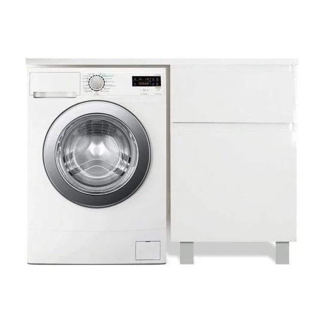 Тумба с раковиной Эстет Dallas Luxe 105 R напольная 2 ящика белая ФР-00009664