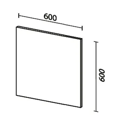 Зеркало SanVit Кубэ 60*60 с Led подсветкой, инфракрасный выключатель