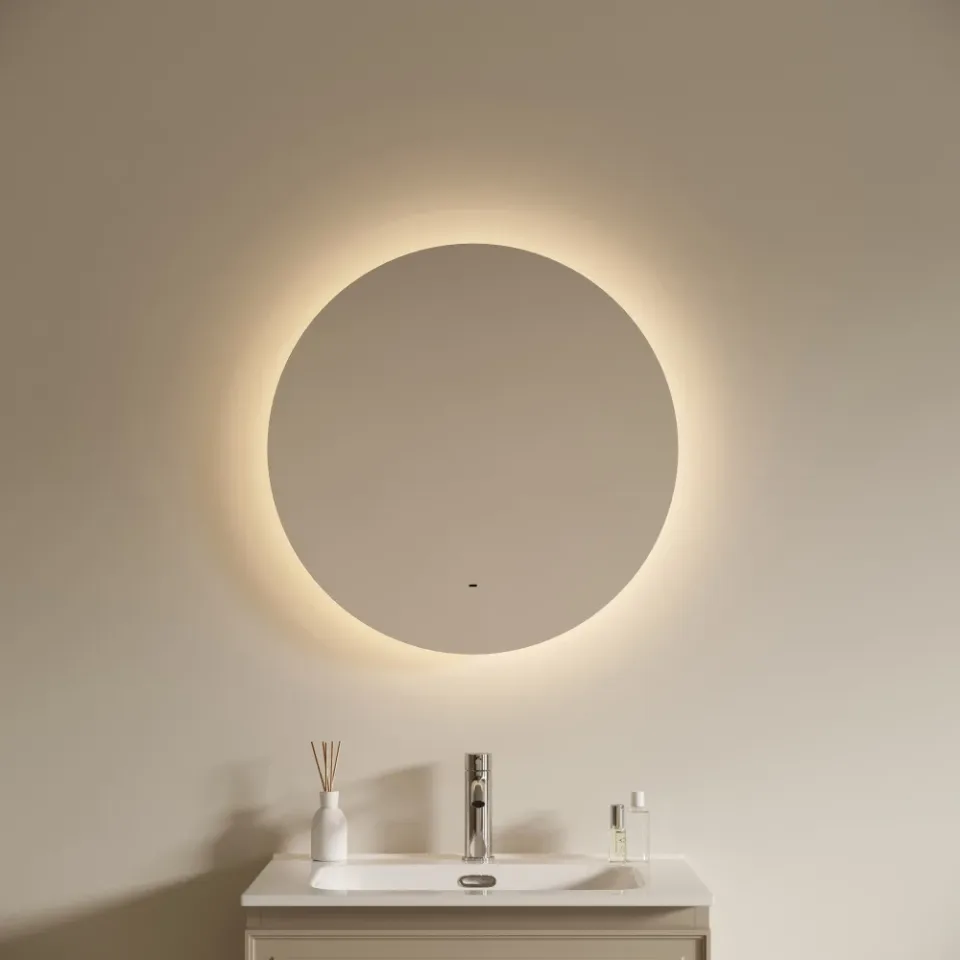 Зеркало с подсветкой Sancos Сфера 2.0 (Sfera 2.0) SF2.600 60x60 подвесное управление взмахом руки