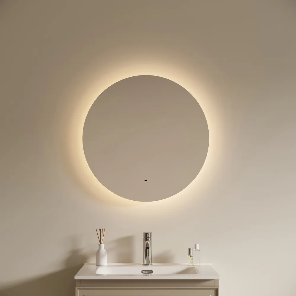 Зеркало с подсветкой Sancos Сфера 2.0 (Sfera 2.0) SF2.600 60x60 подвесное управление взмахом руки