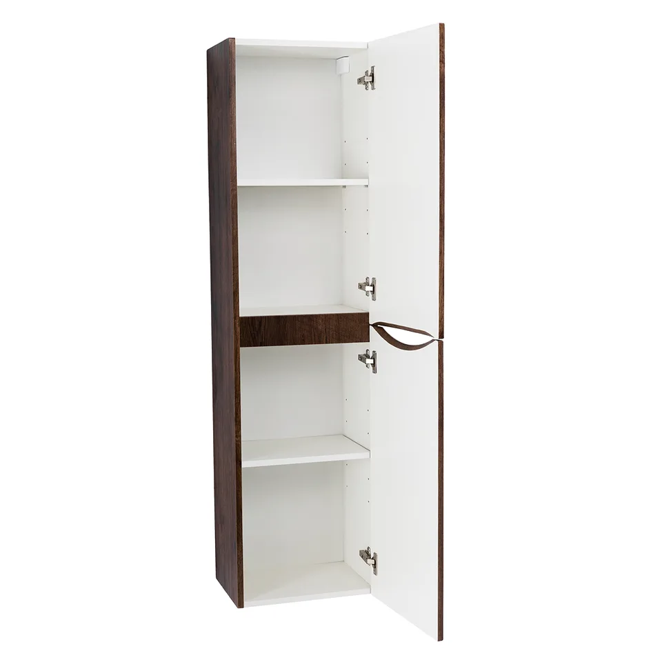 Шкаф подвесной BelBagno FLY-MARINO-1500-2A-SC-RW-P-R Rovere Moro, правый