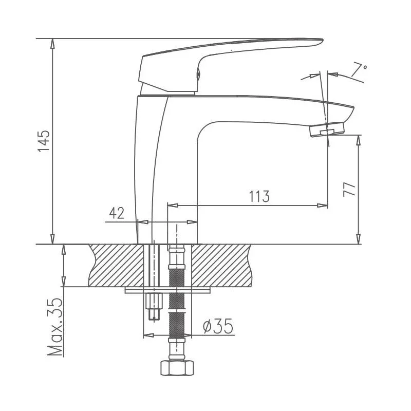 Смеситель Haiba HB10183 для раковины