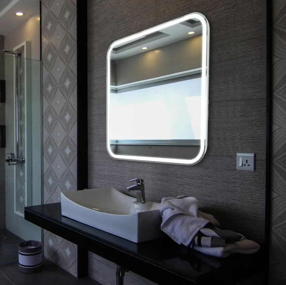 Зеркало Silver Mirrors Stiv neo 80*80 с Led-подсветкой инфракрасный выключатель