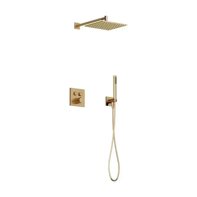 Душевая система Sancos Линн (Linn) SC9022BB встраиваемая в стену цвет бронза брашированная
