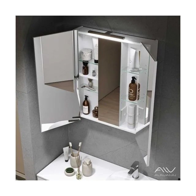Зеркальный шкаф-трюмо Cosmetic 75 с приближением Alavann ALV0771001