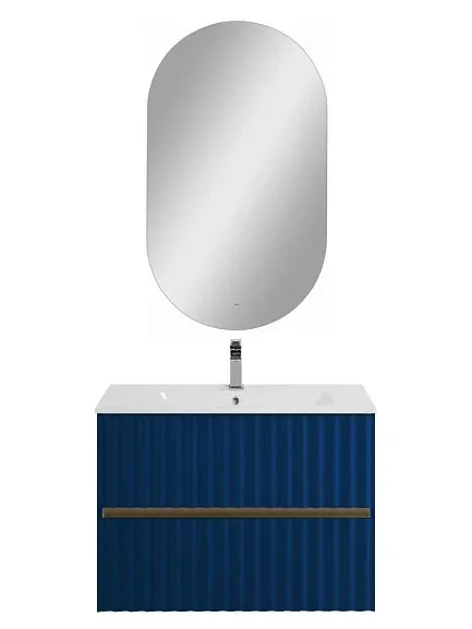 Комплект мебели Art&Max Элегант/Elegant 80 с LED подсветкой ручек сапфир