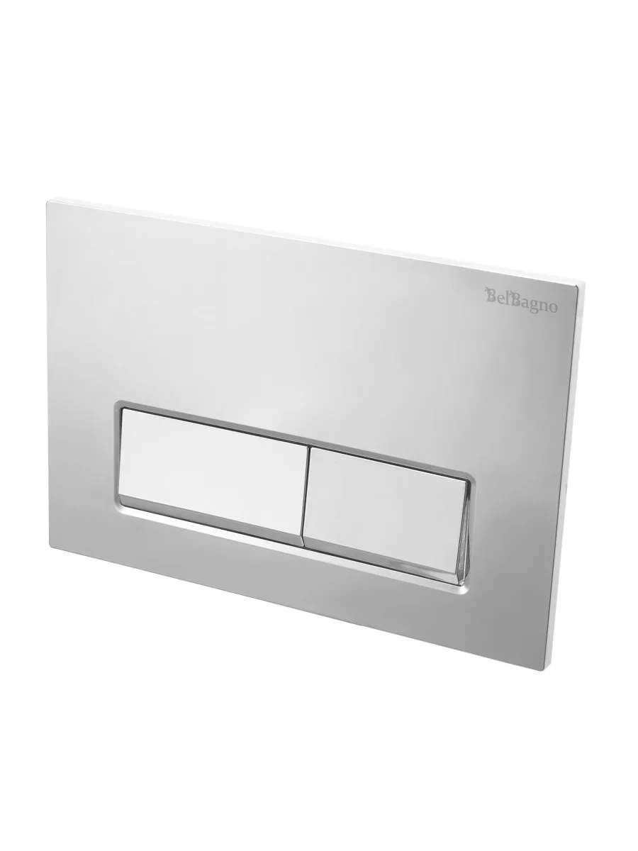 Кнопка смыва BelBagno BB-15R-CRM, хром