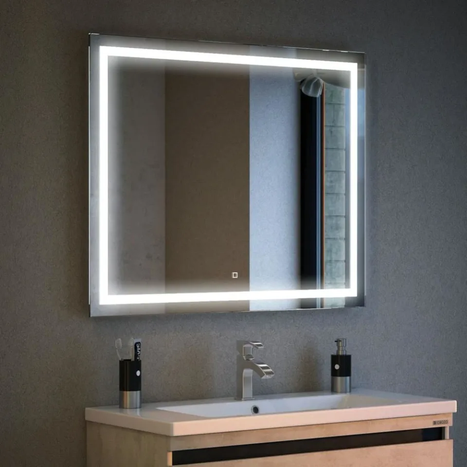 Зеркало Corozo Барго 100 с Led-подсветкой сенсорный выключатель