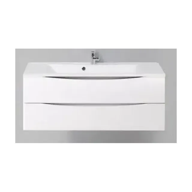 Тумба с раковиной BelBagno Марино (Marino) 120 белый глянец