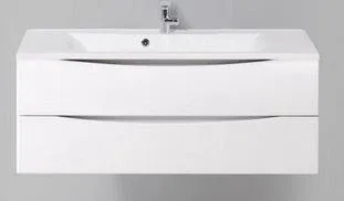 Тумба с раковиной BelBagno Марино (Marino) 120 белый глянец