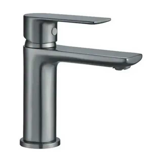 Смеситель Haiba HB10505-3 для раковины оружейная сталь