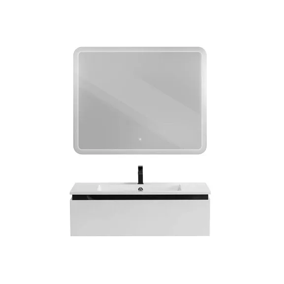 Комплект мебели Cezares Движение (Slider) 100 белый матовый