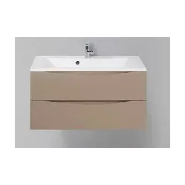 Тумба с раковиной BelBagno Марино (Marino) 90 капучино глянец