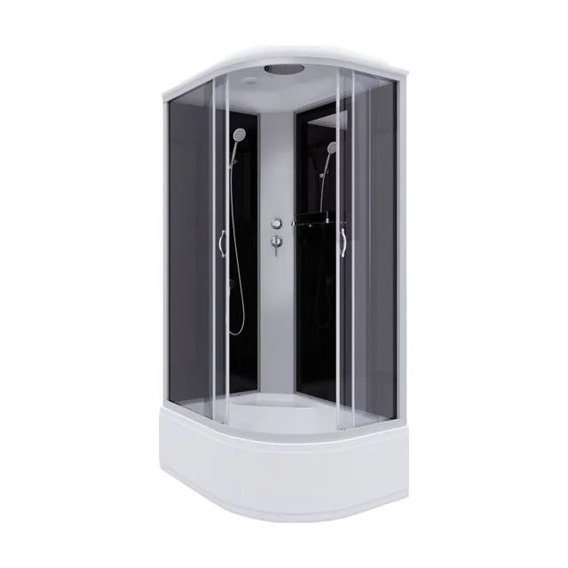 Душевая кабина Niagara Classic NG-2510-14L (120х80х215) высокий поддон(40см),стекло тонированное
