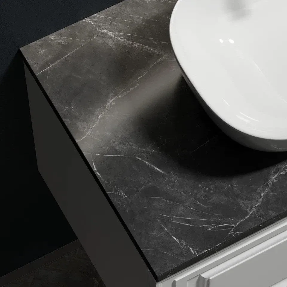 Столешница Sancos TT80A1X 80*46 Black sky с отверстием под смеситель
