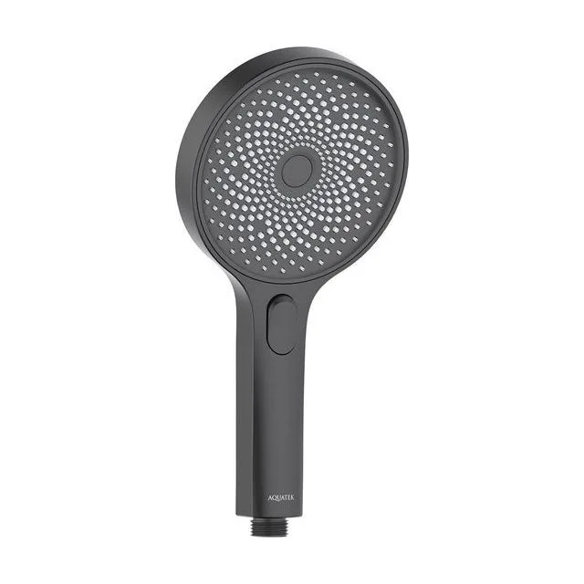 Ручной душ Select 130 3 режима AQUATEK, матовый черный AQ2007MB