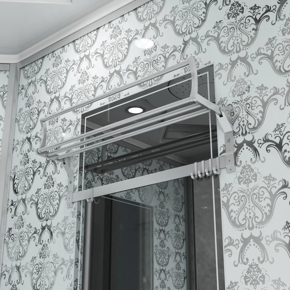 Душевая кабина Niagara Luxe NG-7717W (100x100х215) низкий поддон(15см),дверь распашная,стенки серебро,4 места