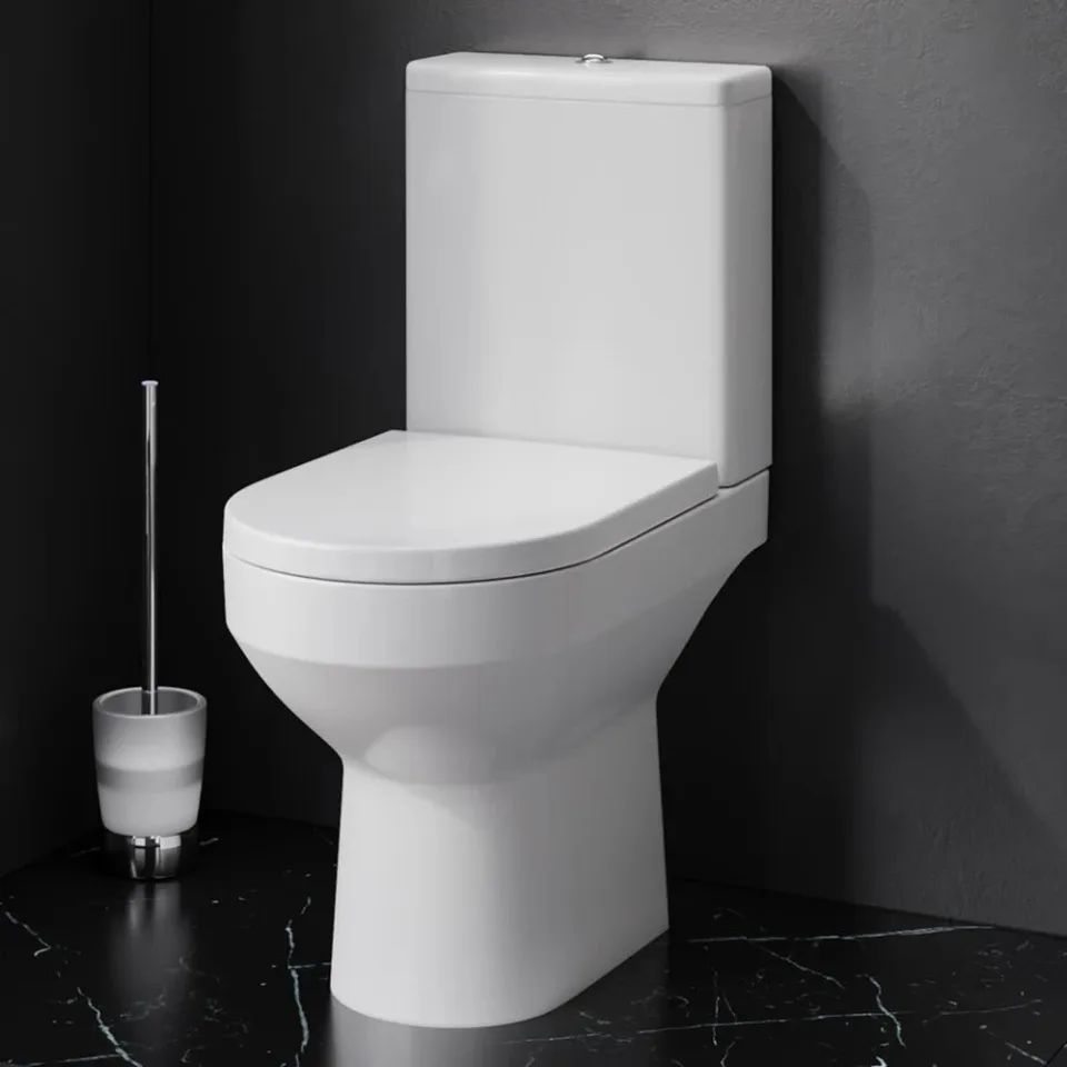 Унитаз-компакт AM.PM Spirit V2.0 39*63 безободковый с крышкой-сиденьем микролифт