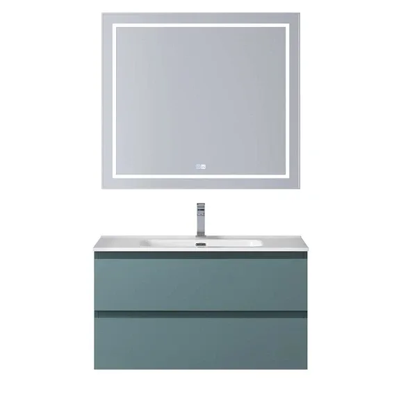 Комплект мебели BelBagno Крафт (Kraft) 80 голубой матовый (раковина BB800ETL)