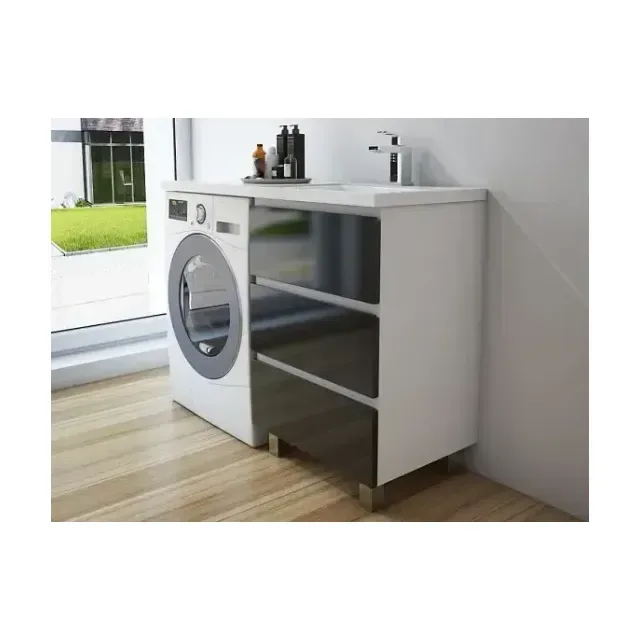 Тумба с раковиной напольная 3 ящика Эстет Dallas Luxe 120 55 R ФР-00001923