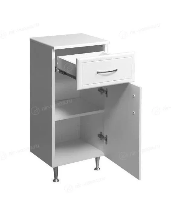Комод Stella Polar Концепт 36 белый глянец R