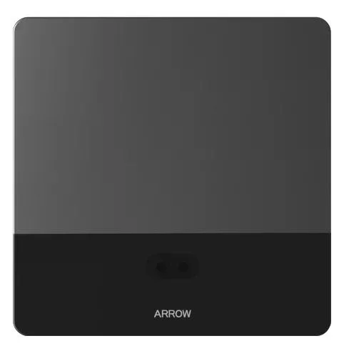 Клавиша смыва для писсуара Arrow AG7107AB стекло, сенсор, черный