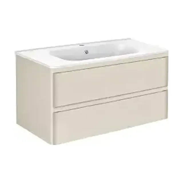 Тумба с раковиной Vincea Вико (Vico) 100 бежевая матовая