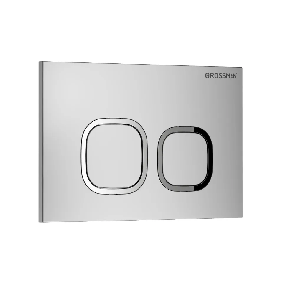 Клавиша смыва Grossman Cosmo 700.K31.02.110.110 хром матовый,1 место