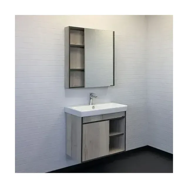 Комплект мебели Comforty Вена 70 дуб дымчатый (раковина Адриана 70)