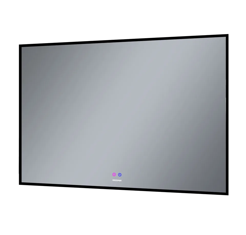 Зеркало PRAGMA-норма BLACK (1000*800*45) LED с сенсорным выключателем и подогревом