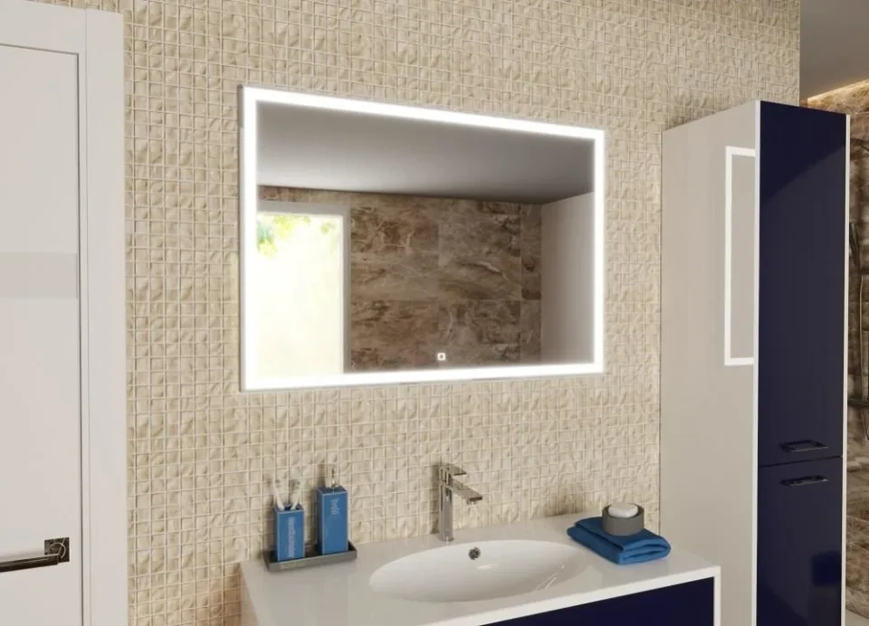 Зеркало Эстет Mercury 100 с Led подсветкой