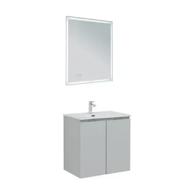 Комплект мебели Aquanet Алвита New 70 2 дверцы, серый