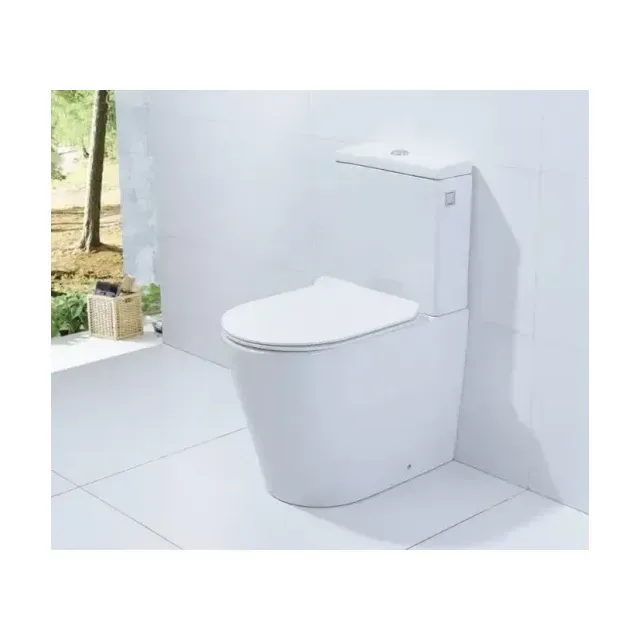 Унитаз-компакт Orans Ceramic WM9908 36,8*61 безободковый с крышкой-сиденьем микролифт Slim