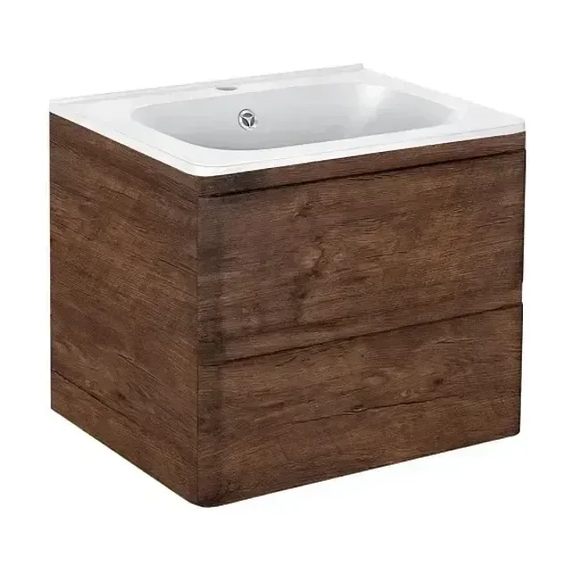 Тумба с раковиной Vincea Вико (Vico) 60 темный дуб