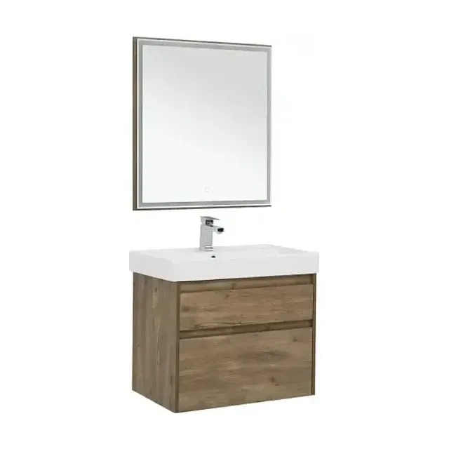 Комплект мебели Aquanet Nova Lite 75 дуб рустикальный 2 ящика