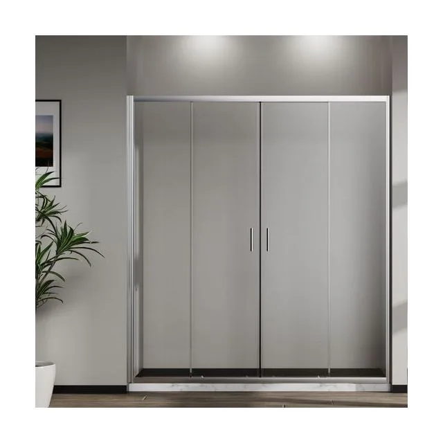 Душевая дверь Vincea Сити (City) VDS-5CT2170CL 170x195 стекло прозрачное 5 мм профиль хром