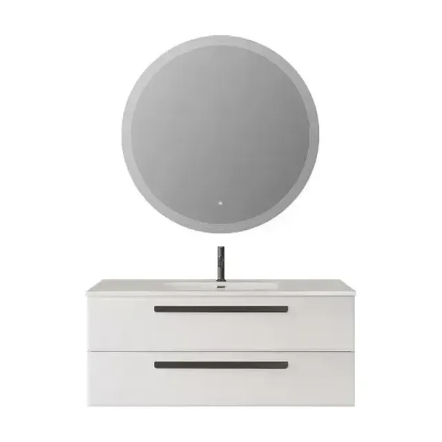 Комплект мебели Cezares Эко-Кер (Eco-Cer) 120 белый глянцевый (раковина CZR-8095-120)