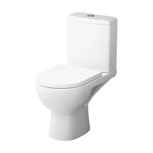 Унитаз-компакт AM.PM Sunny FlashClean 36,6*62 безободковый с крышкой-сиденьем микролифт