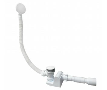 Слив-перелив Astra-Form Click-Clack, белый матовый, 08010051