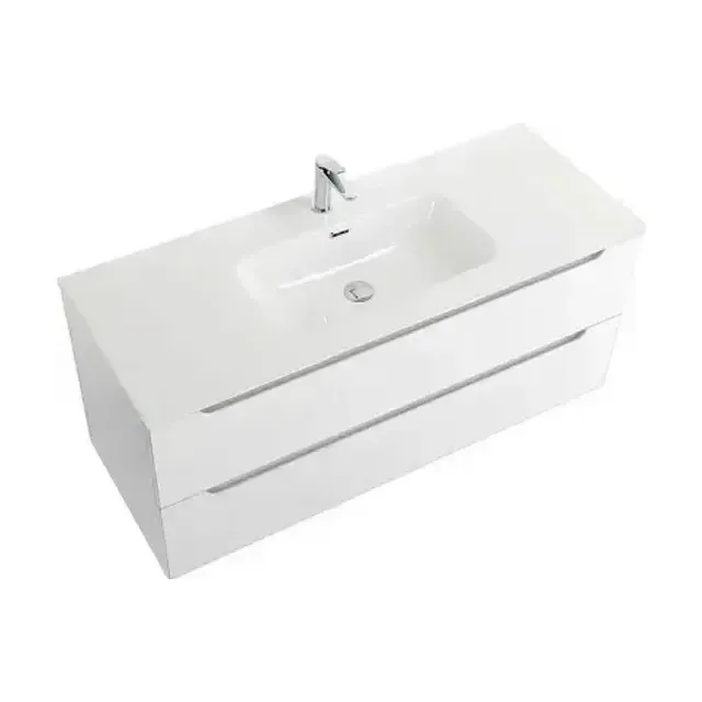 Тумба с раковиной BelBagno Этна (Etna) 120 белая матовая (раковина BB1200ETL)