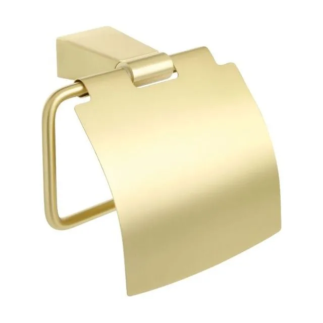 Бумагодержатель с крышкой Fixsen Trend Gold FX-99010