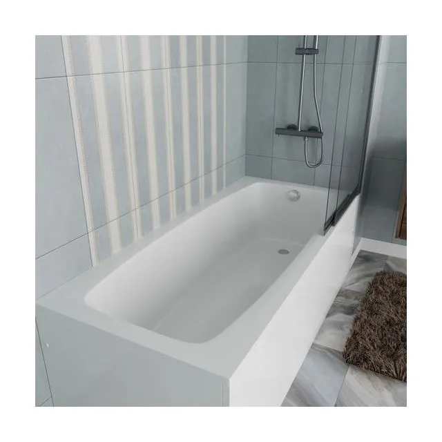 Ванна Vincea VBT-2S180-FR 180x80 пристенная прямоугольная