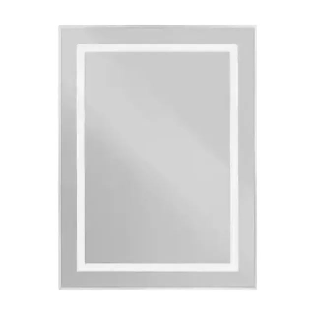 Зеркало BelBagno Крафт (Kraft) SPC-KRAFT-600-800-SENS-Aлевая 60*80 сатин с Led-подсветкой