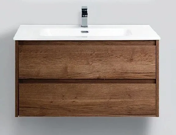 Тумба с раковиной BelBagno Крафт (Kraft) 90 табачный дуб